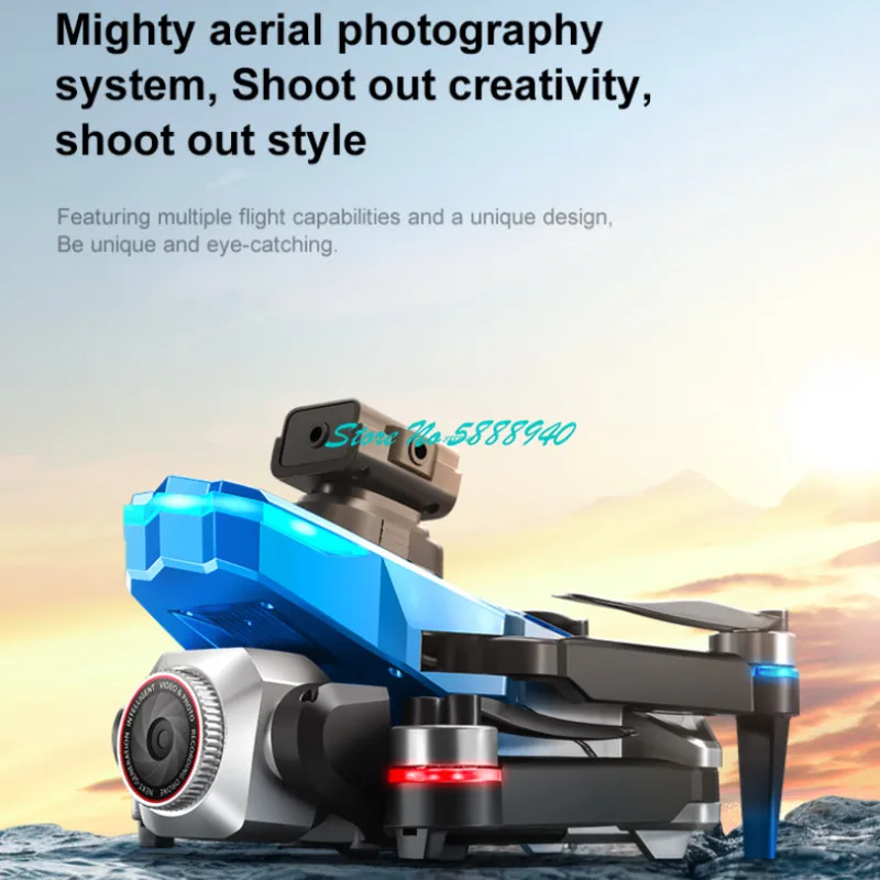 Fpv Brushless Rc Drone 4K - Intelligente bürstenlose Drohne mit Hindernisvermeidung, FPV-Fernsteuerung