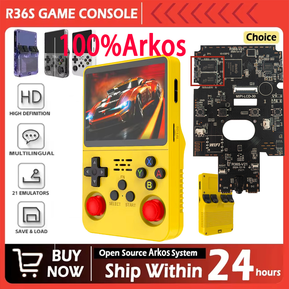 R36S Neue 100% Arkos System Re – Retro Handheld Game Console R36S Bewertung und Preis