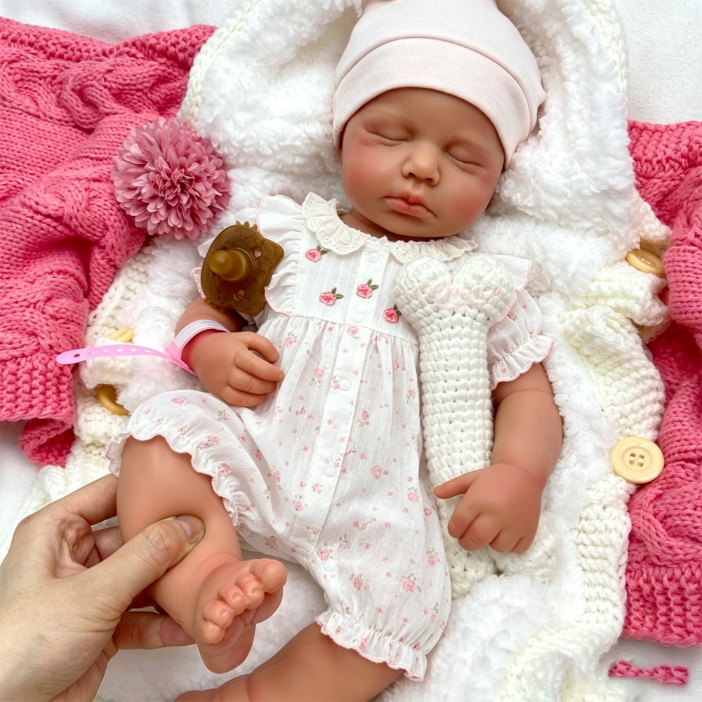 50 cm große Reborn-Puppe aus S – Reborn Baby Doll Silicone Realistic Bewertung und Preis