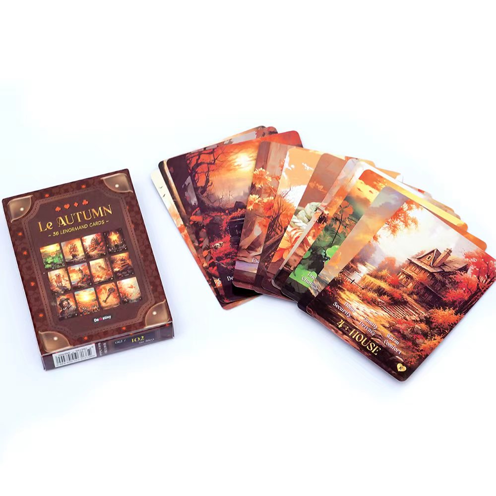 Lenormand Tarot Deck Le Autumn – Tarot Cards Deck With Guidebook Bewertung und Preis
