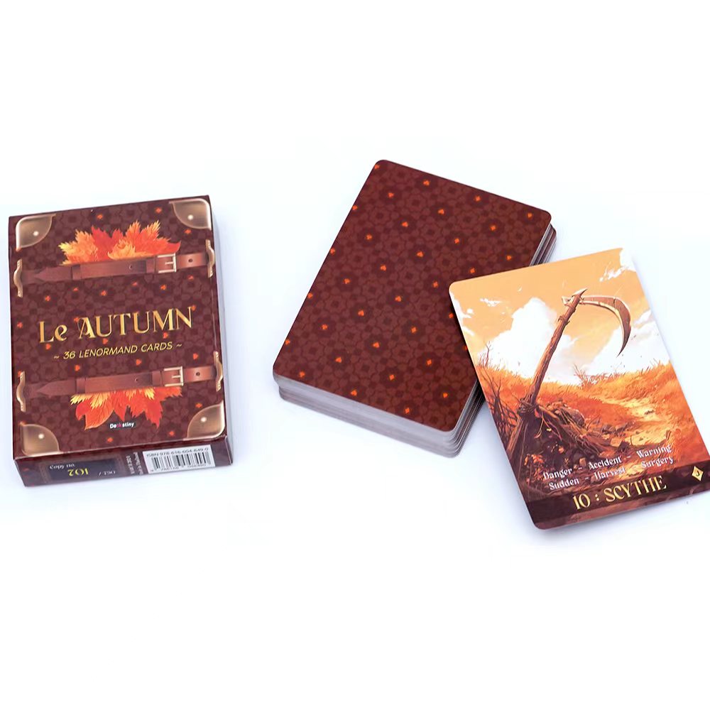 Lenormand Tarot Deck Le Autumn – Tarot Cards Deck With Guidebook Bewertung und Preis