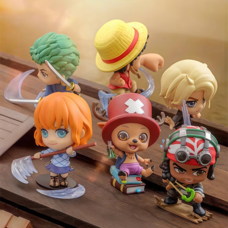 Neue Hot Toys One Piece Cosbi  – Anime Action Figure Blind Box Bewertung und Preis