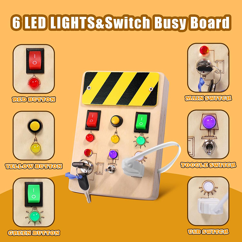 Montessori Busy Board Baby-Sen – Montessori Wooden Busy Board Toddler Bewertung und Preis