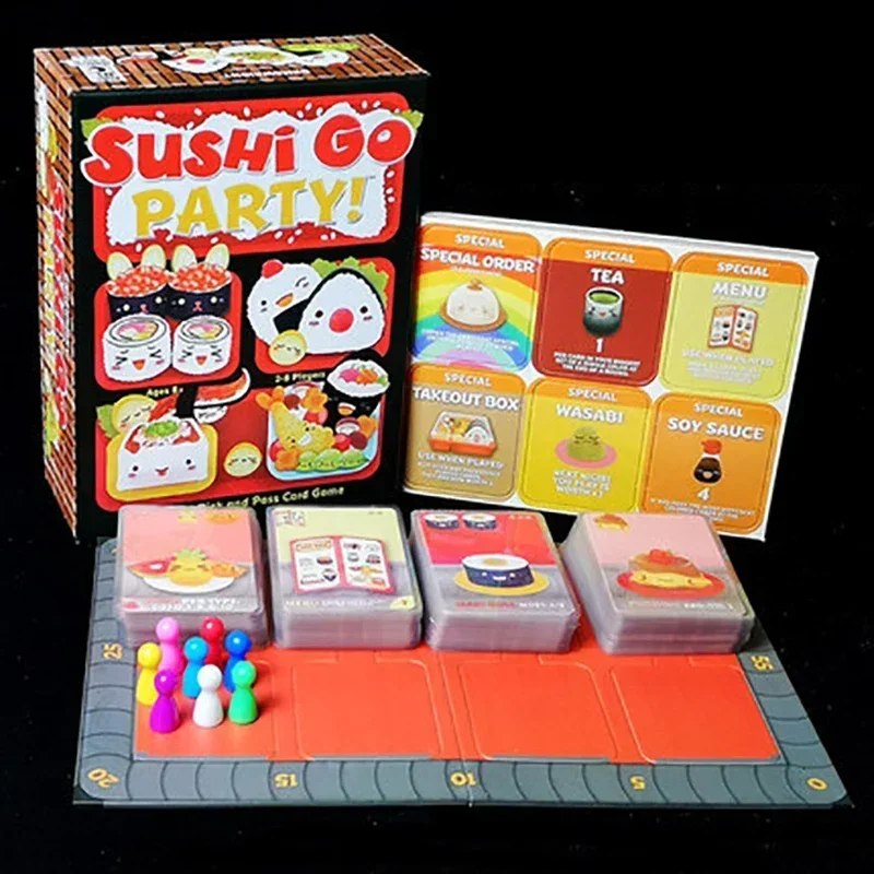 Sushi geht! & Sushi Go Party-K – Board Games Bewertung und Preis