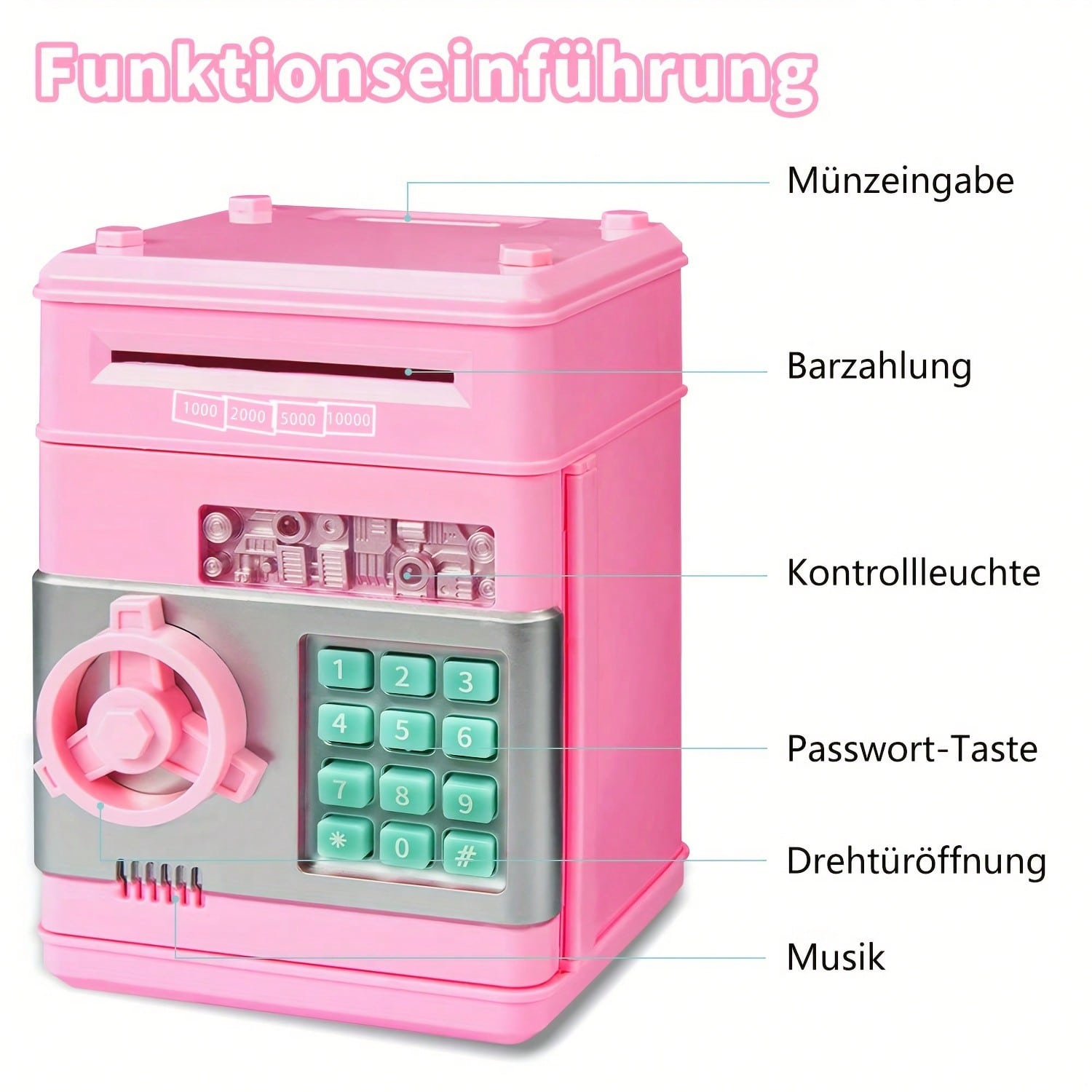 Mini-Geldautomat-Sparschwein f – Educational Toys Bewertung und Preis