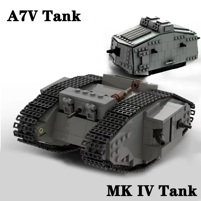 Heißer Verkauf: Deutsches Mili – Lego Compatible Military Tank Bewertung und Preis